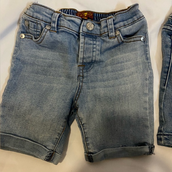 24months_Baby Jean Shorts_Sping_Summer_ 7 for all man kind shorts bundle - Picture 3 of 8